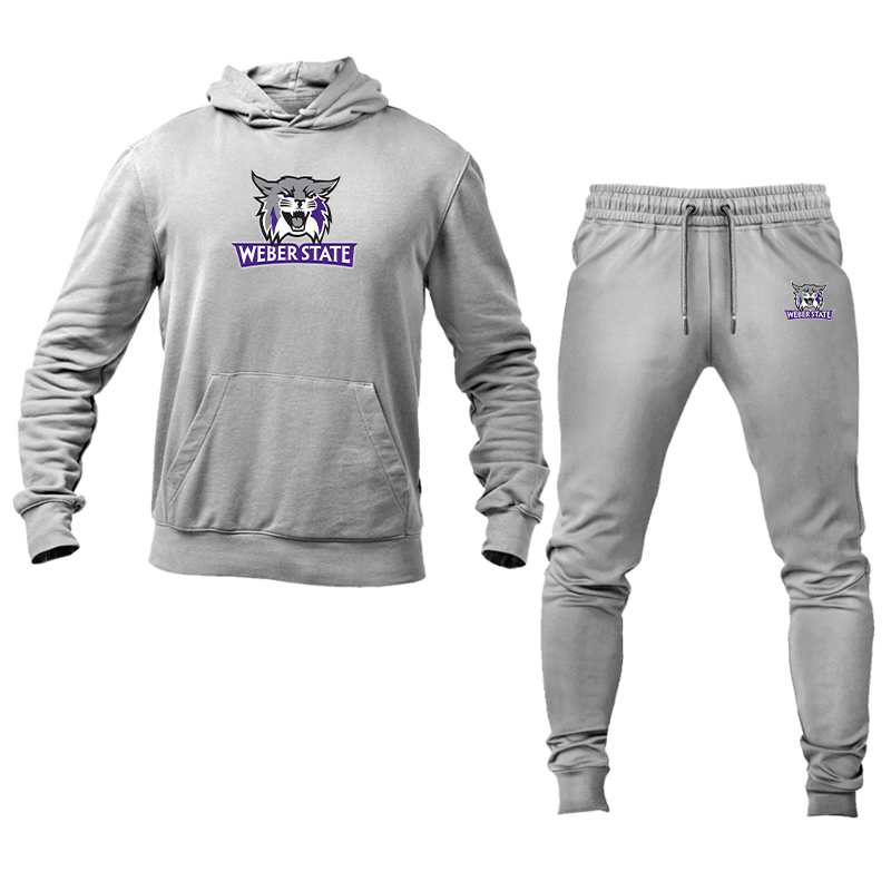 Men's Weber State Wildcats Hoodie Joggers Set